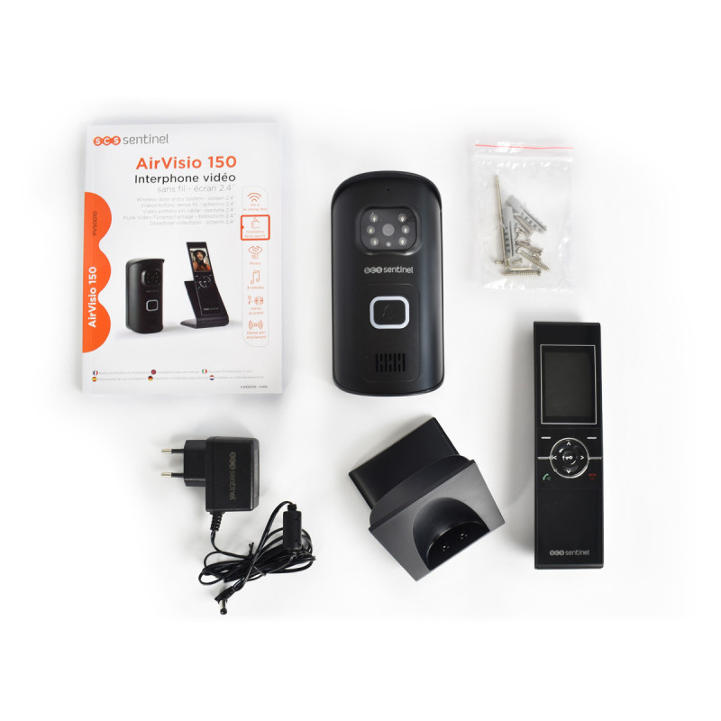 Interphone vidéo sans fil 150 mètres reconditionné - AirVisio 150