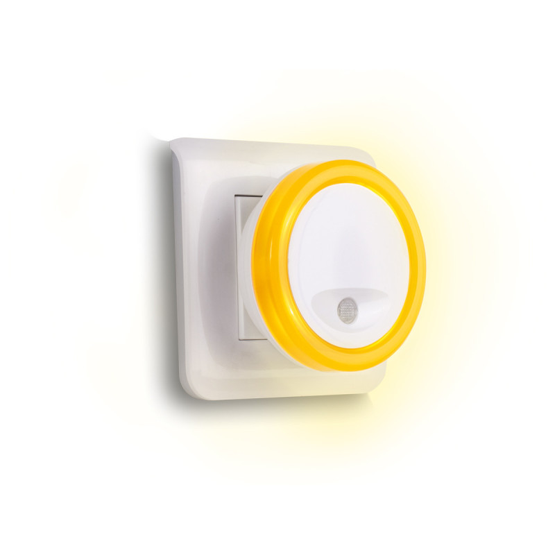 Veilleuse crépusculaire jaune