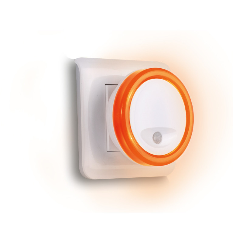 Veilleuse crépusculaire orange