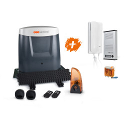 Kit motorisation portail coulissant avec interphone