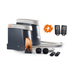 Kit motor para puerta batiente con 4 mandos a distancia - OpenGate 2 Family