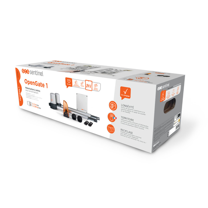 Motorisation portail 2 battants