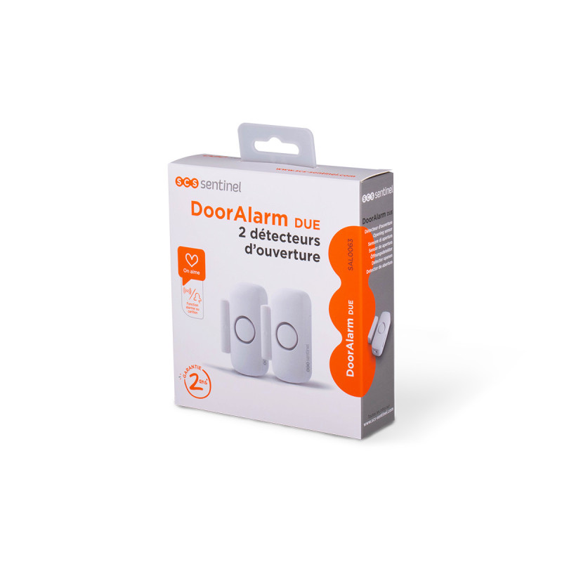 Détecteur d’ouverture autonome DoorAlarm Due