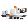 Kit motorisation portail battant avec visiophone