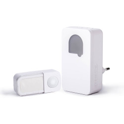 Sonnette sans fil sans batterie sur prise électrique