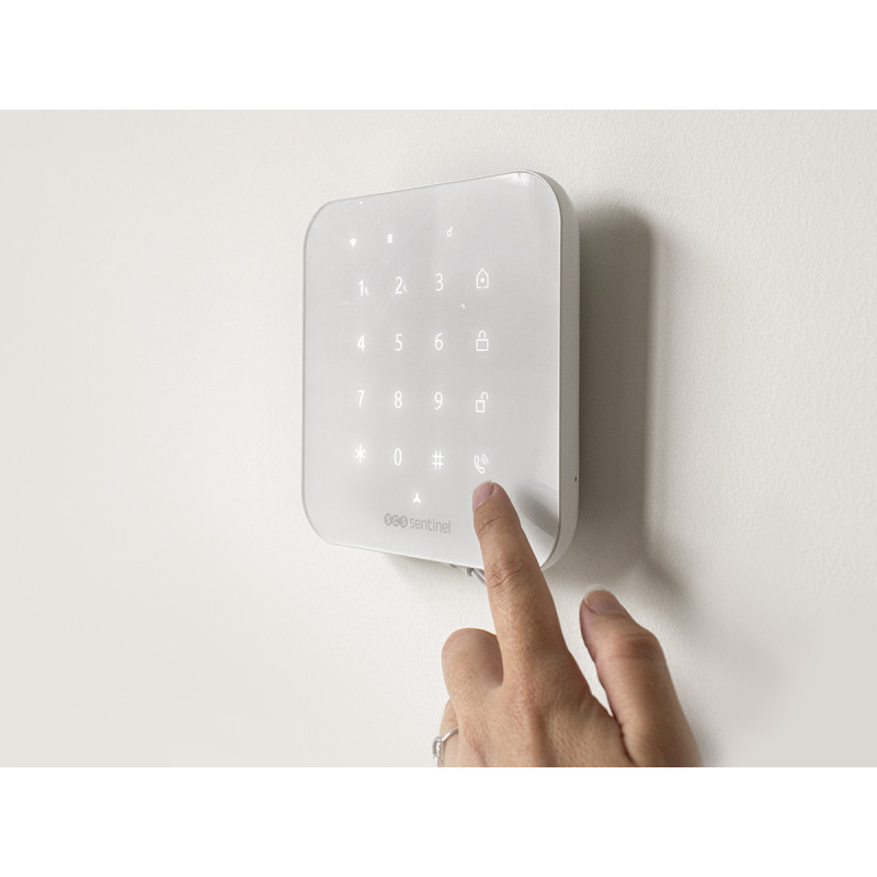 Kit alarme sans fil connecté Wi-Fi et GSM 4G