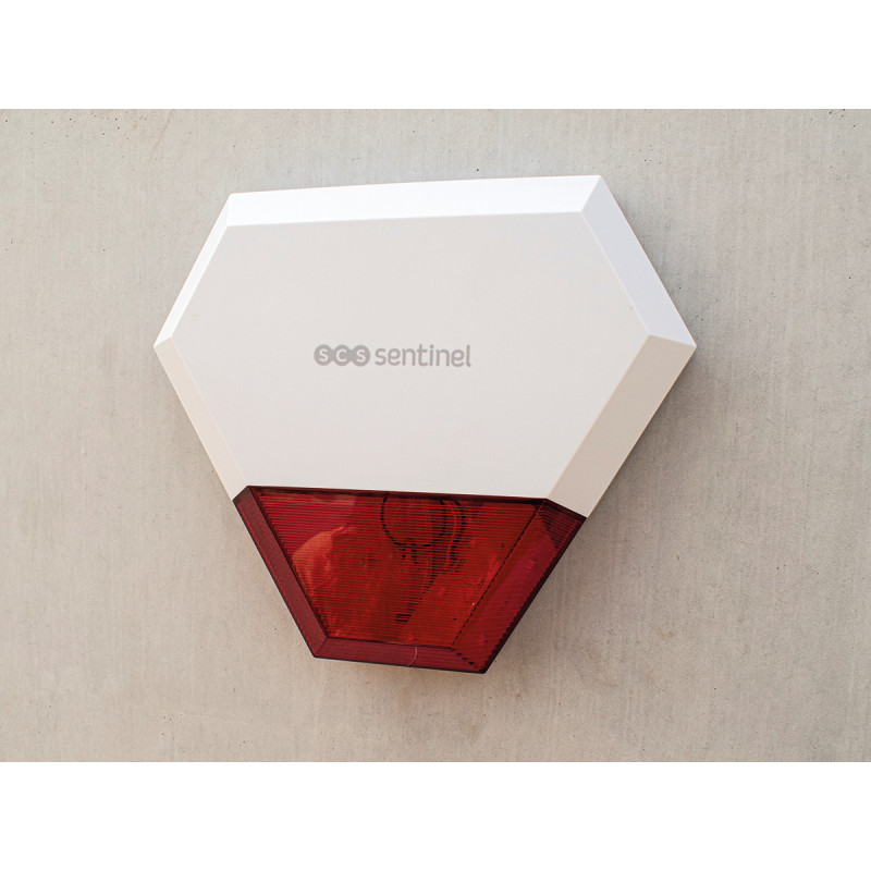 Sirena exterior cableada