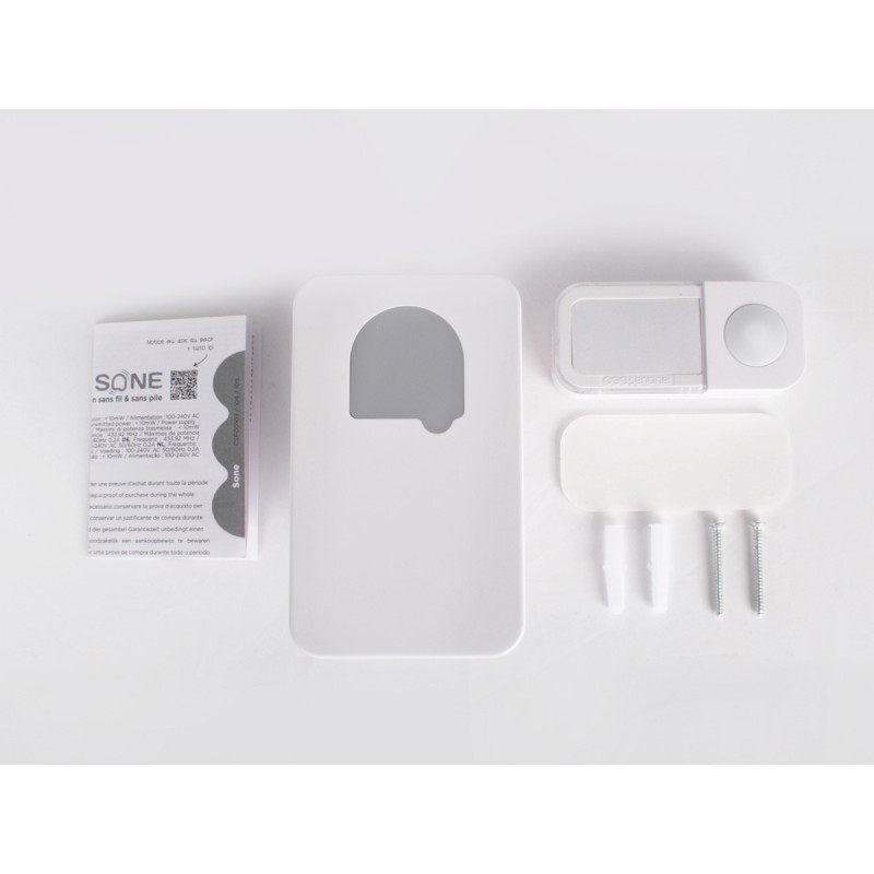 Reacondicionado - Timbre inalámbrico y sin pilas SONE