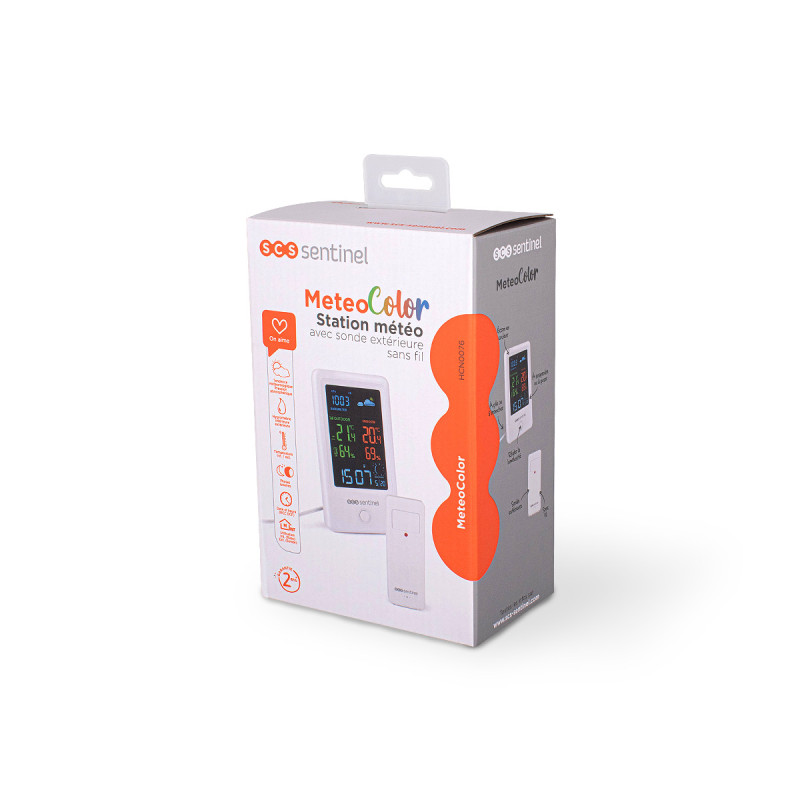 Station météo avec sonde extérieure sans fil