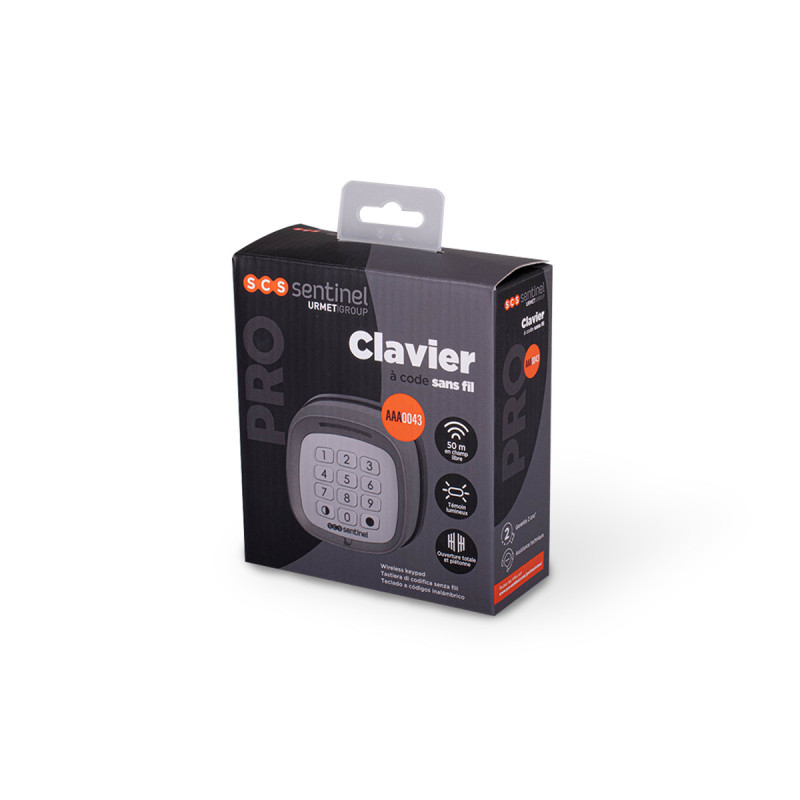 Teclado con código sin cable pro