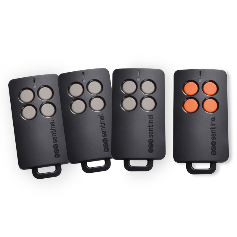 Lot 4 télécommandes portail