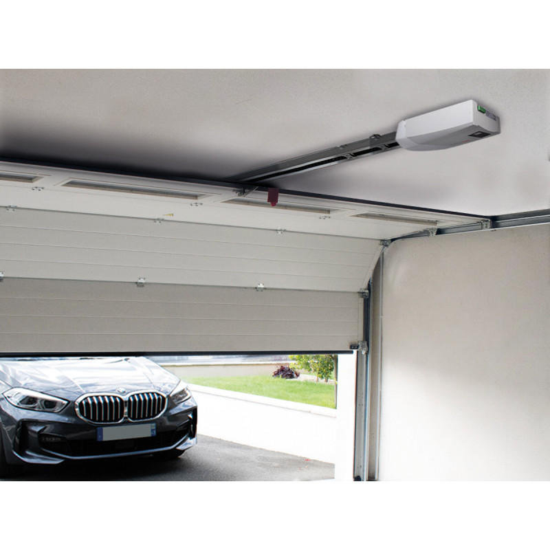 Motorisation porte de garage connectée
