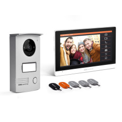 Reconditionné - Interphone vidéo filaire avec badges