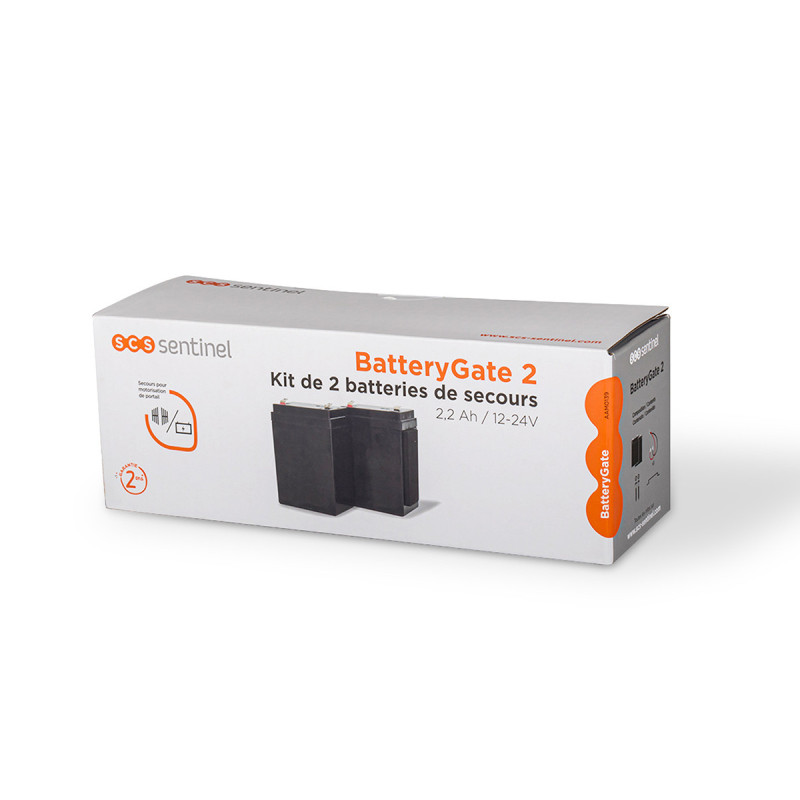Batterie de secours 12/24V motorisation à bras
