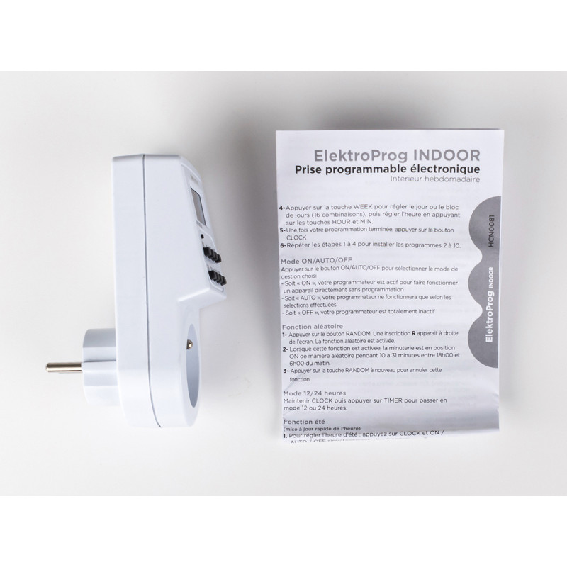 Prise programmable électronique