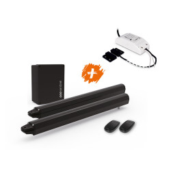 Moteur vis sans fin connecté portail battant