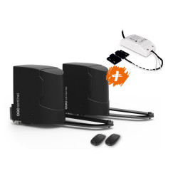 Kit moteur connecté portail battant à bras articulés