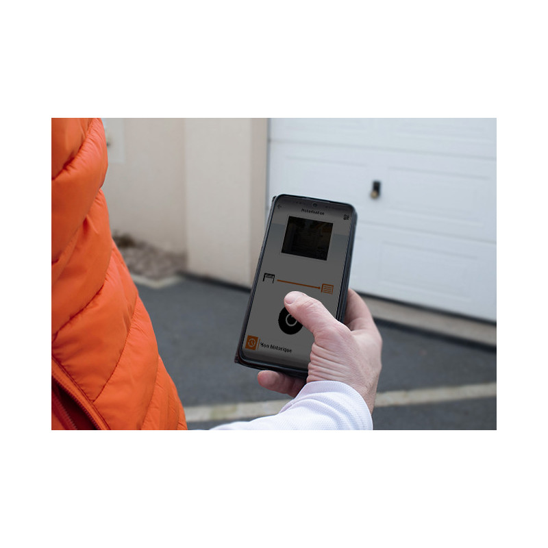 Motor para cancela corredera con módulo conectado