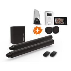 Kit motorisation portail battant avec interphone vidéo