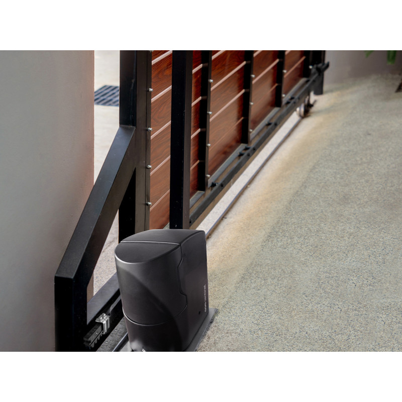 motorisation portail coulissant + interphone vidéo filaire