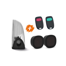 Lot accessoire moteur portail - télécommande - feu - photocellule
