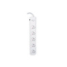Rallonge multiprise avec télécommande 5 canaux