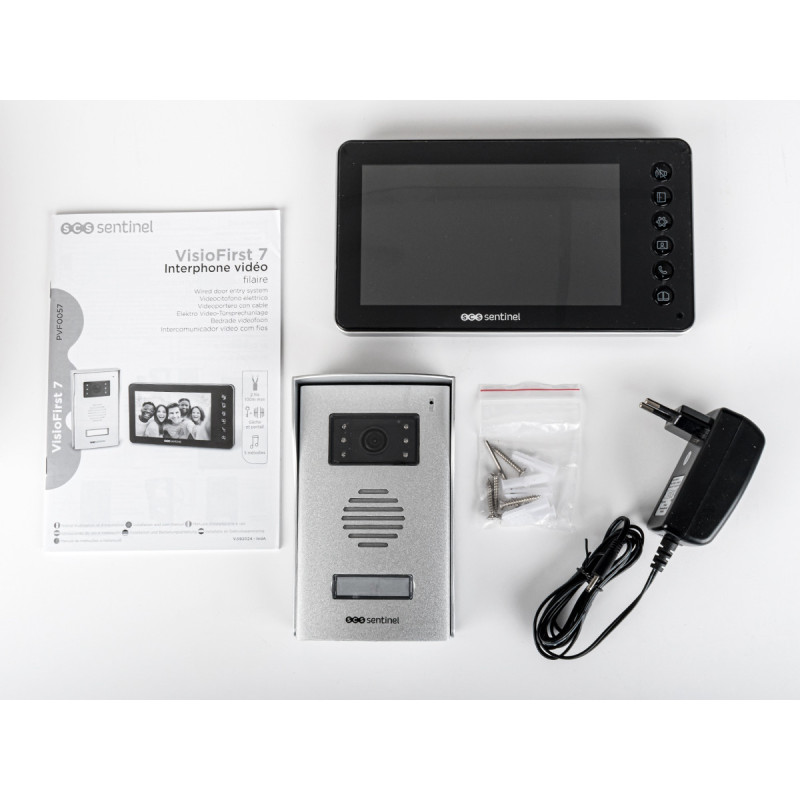 Interphone vidéo filaire pas cher