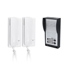 Interfono de audio con cable reacondicionado para 2 viviendas - AudioKit DUO