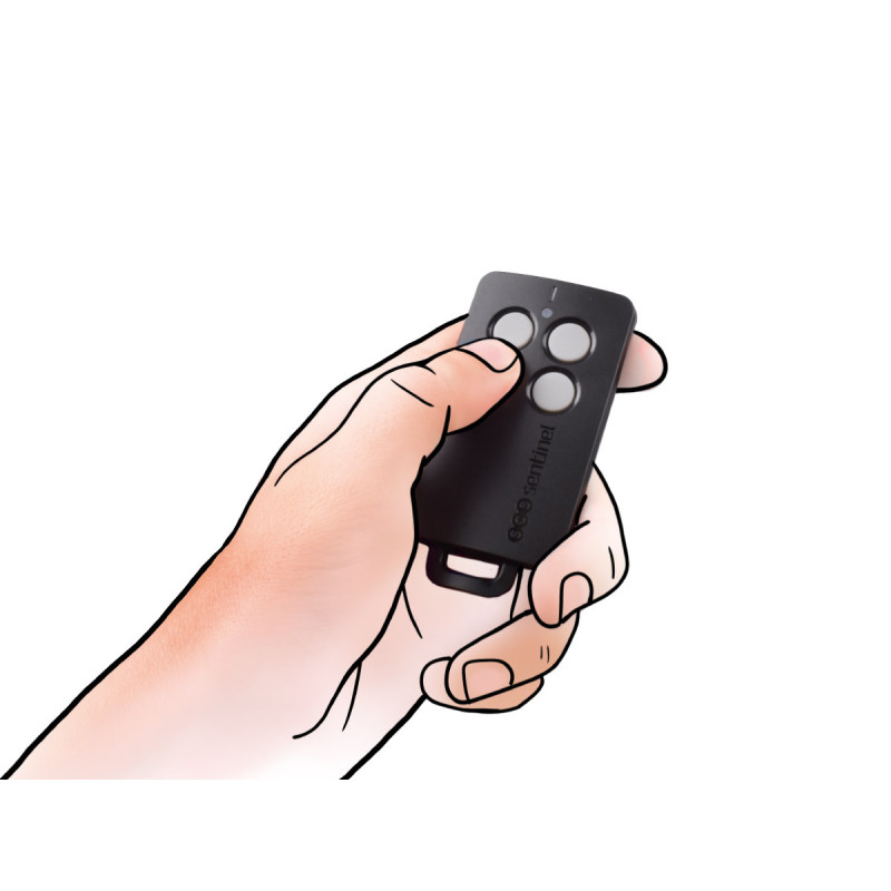 Reacondicionado - Mando 4 canales FrenchControl gris