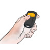Télécommande de portail 2 canaux jaune