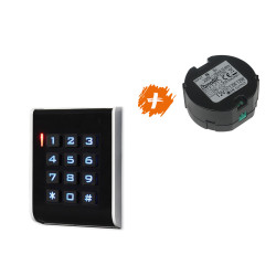Clavier à code pour portail avec alimentation 12V