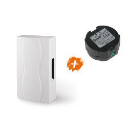 Carillon filaire avec alimentation 12V