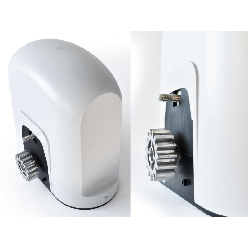 Motorización cancela corredera profesional con cremalleras