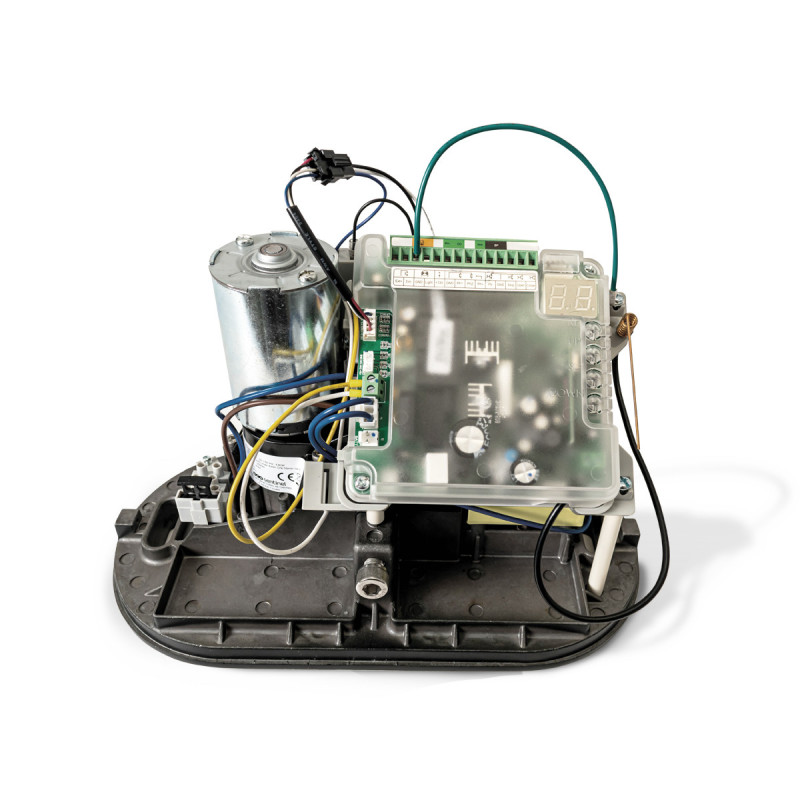 Motorización cancela corredera profesional con cremalleras