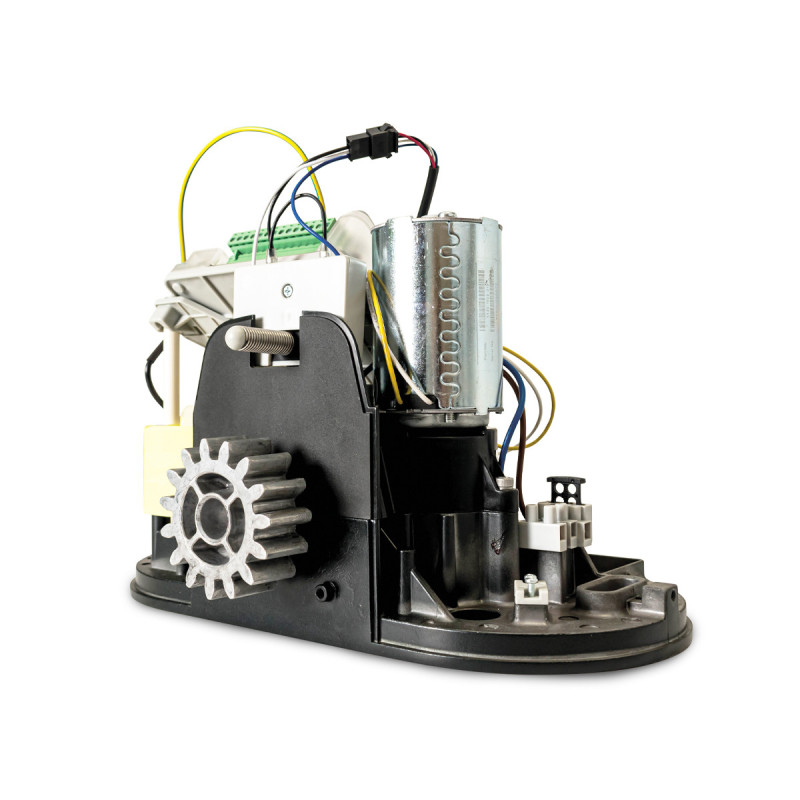 Motorización cancela corredera profesional con cremalleras