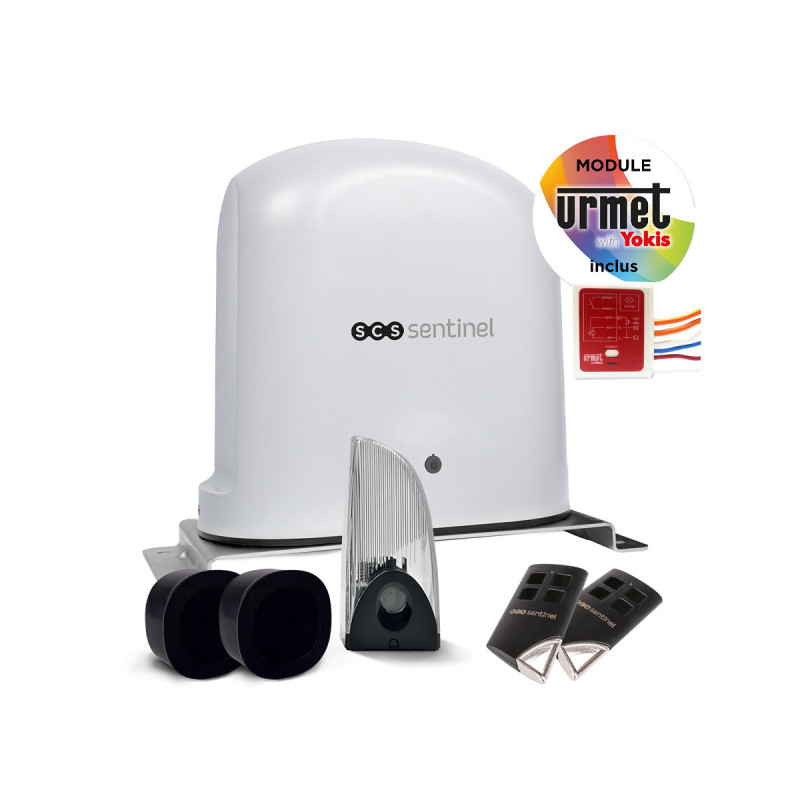 Moteur portail crémaillères - module connecté Yokis professionnel