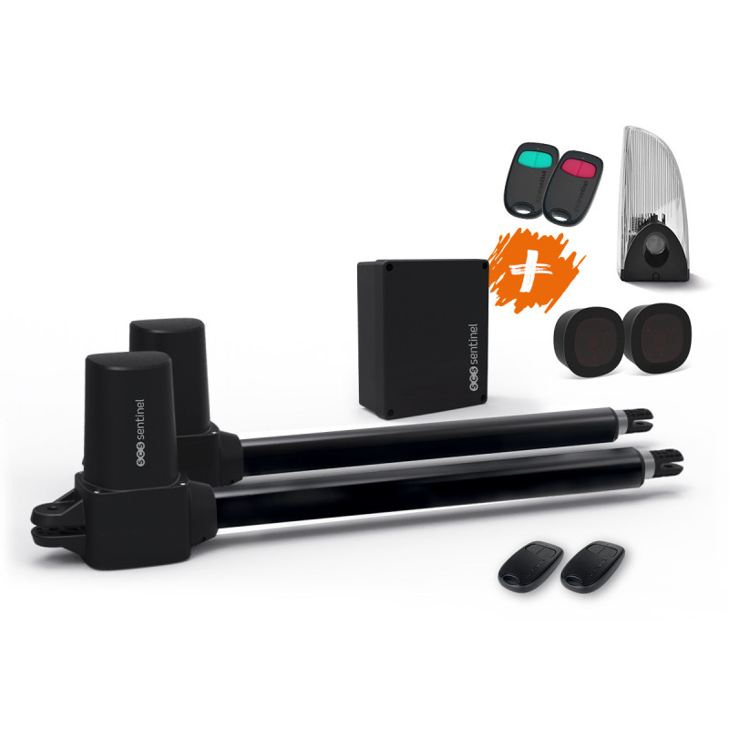 Kit motor de cancela con cilindros - Kit SimplyOpen 1+ Family