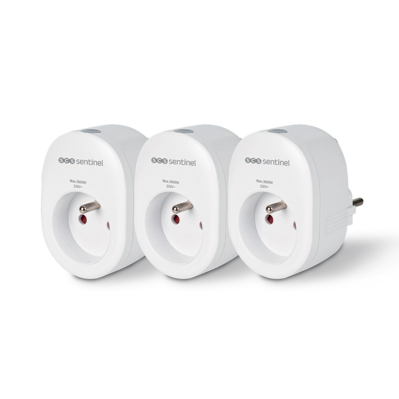 Lote de 3 enchufes inteligentes - SmartPlug