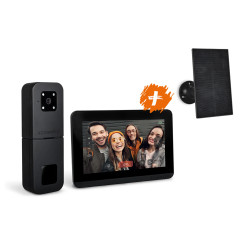 Videoportero inalámbrico con panel solar - HeyView AIR