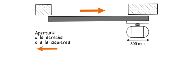 Kit de motorización para puerta corredera OpenGate 3