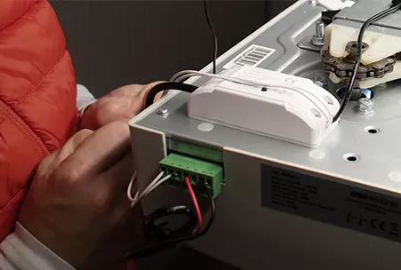 Le module récepteur connecté WifiGate s'installe facilement et rapidement