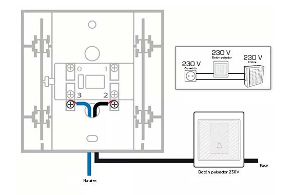 Timbre de casa 230V