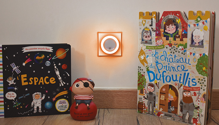 Una luz nocturna discreta para calmar las noches de tu hijo