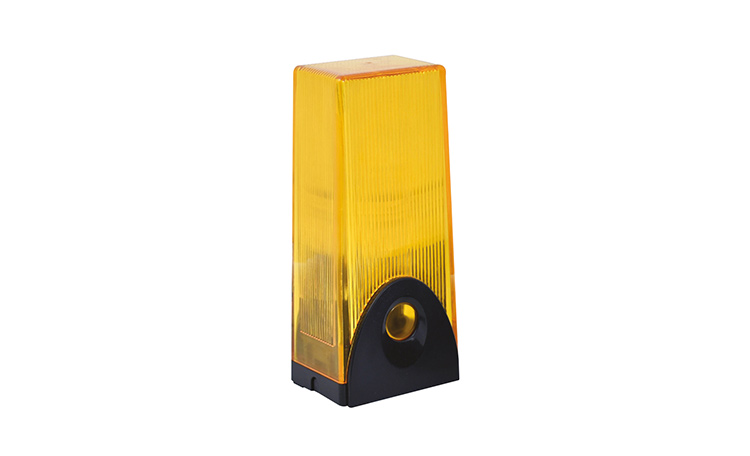 Luz intermitente profesional para puertas motorizadas batientes o correderas