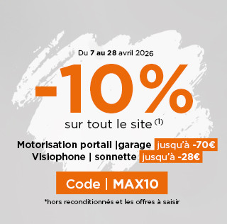 -10% sur tout le site !