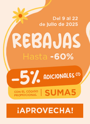 REBAJAS DEL 25 DE JUNIO AL 22 DE JULIO DE 2025