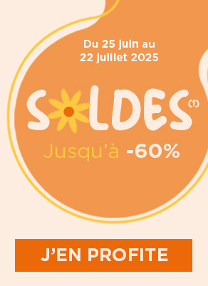 SOLDES DU 25 JUIN AU 22 JUILLET 2025