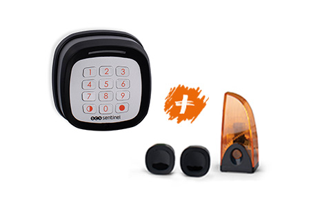 Kit sécurité et clavier inclus dans le kit OpenGate 3 comfort +