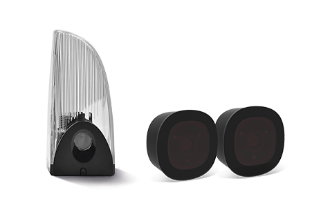 kit sécurité SimplyOpen 1 : photocellules et feu clignotant