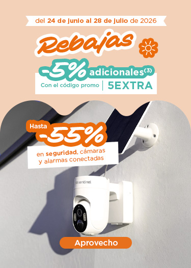 REBAJAS seguridad 5% rebajas seguridad 5%